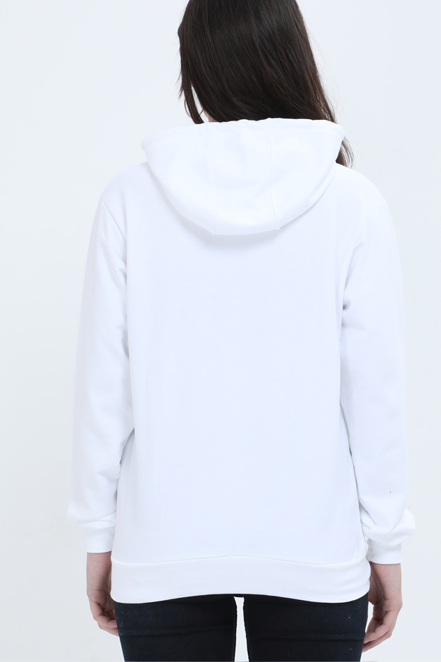 CozyHoodie-  Full-Sleeve Solid Sweatshirt for Women