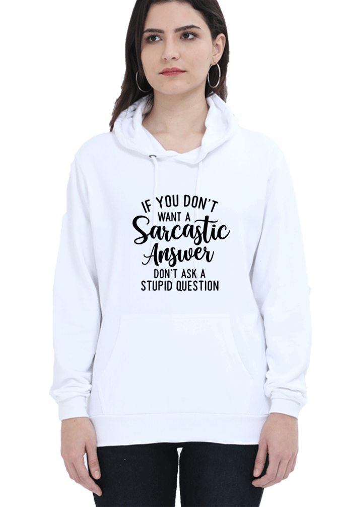 CozyHoodie-  Full-Sleeve Solid Sweatshirt for Women