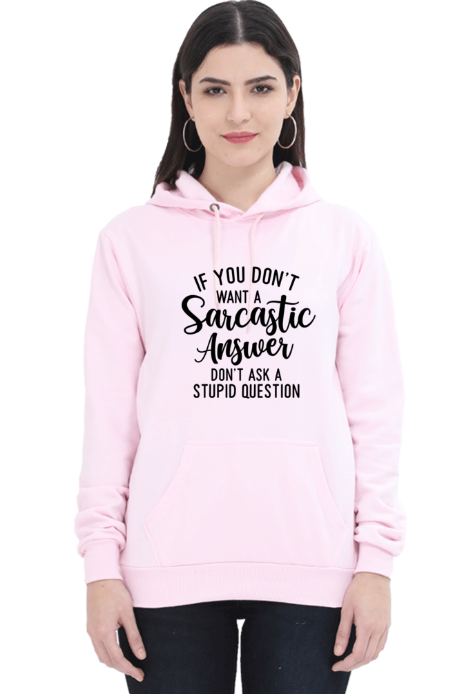 CozyHoodie-  Full-Sleeve Solid Sweatshirt for Women