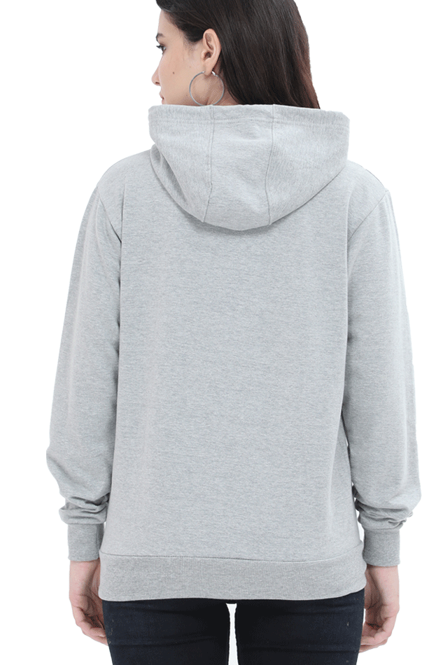 CozyHoodie-  Full-Sleeve Solid Sweatshirt for Women